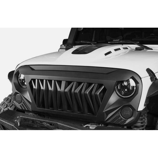 Furious Grille Shark For 2007-2018 Jeep Wrangler JK - Image 2