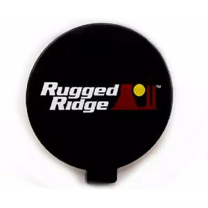 HALOGEN LIGHT COVER 6" SLIM ROUND SINGLE BLACK FOR JEEP WRANGLER JL 2018