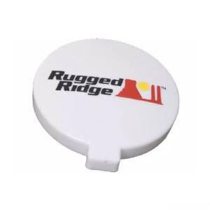 HALOGEN LIGHT COVER 6" ROUND SINGLE WHITE FOR JEEP WRANGLER JL 2018