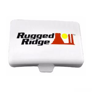 HALOGEN LIGHT COVER 7" RECTANGULAR SINGLE WHITE FOR JEEP WRANGLER JL 2018