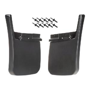 Front Molded Splash Guards For Jeep Wrangler JT and Gladiator JL 2018-2025
