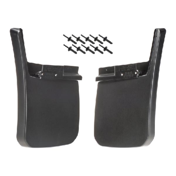 Front Molded Splash Guards For Jeep Wrangler JT and Gladiator JL 2018-2025