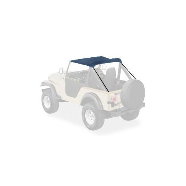 Bikini Top for 1976-1983 Jeep CJ5 Blue