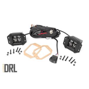 COBOS BLK 2'' PAIR FLUSH MOUNT