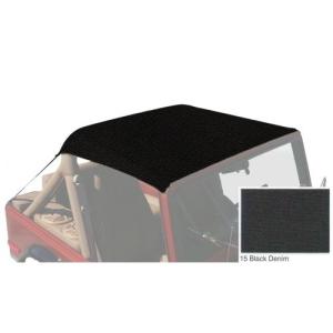 Bikini Top for 1955-1975 Jeep CJ5  Black Vinyl
