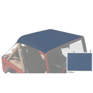 Bikini Top for 1976-1986 Jeep CJ7 Blue