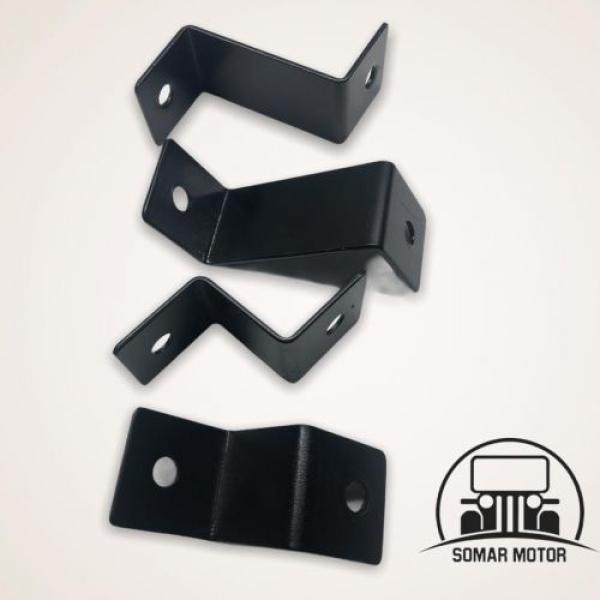 Rear seat brakets