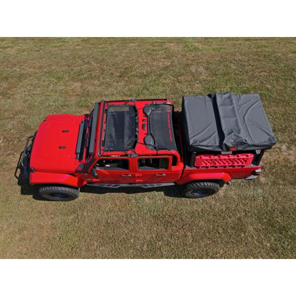 Mesh Bikini Top Plus Black for Jeep Gladiator JT 4WD 2020-2023 - Image 5
