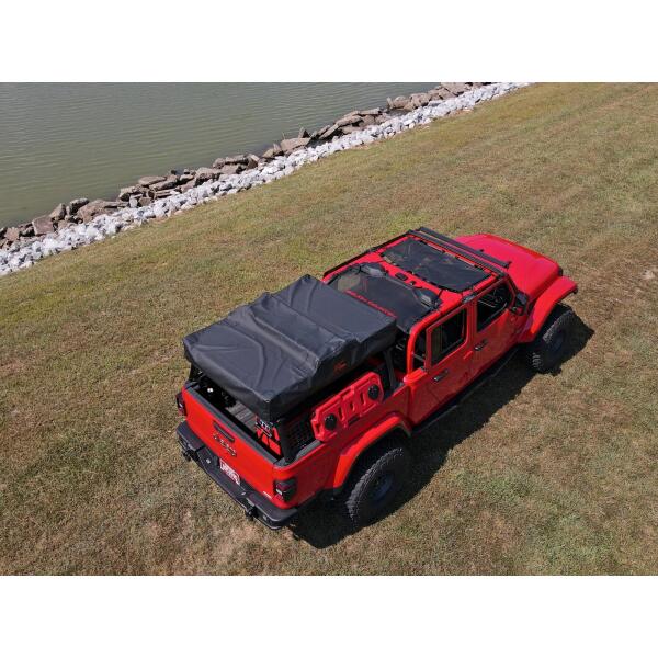 Mesh Bikini Top Plus Black for Jeep Gladiator JT 4WD 2020-2023 - Image 6