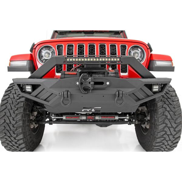 Front Winch Bumper for Jeep Wrangler JK,  JL, Unlimited 4WD and Gladiator JT 2007-2025 - Image 5