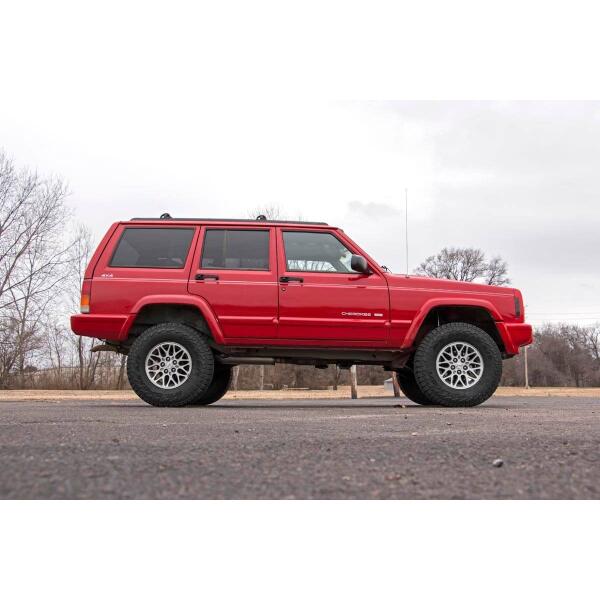 Rough Country 3 Inch Lift Kit Series II RR Springs V2 Jeep Cherokee XJ 1984-2001 - Image 4