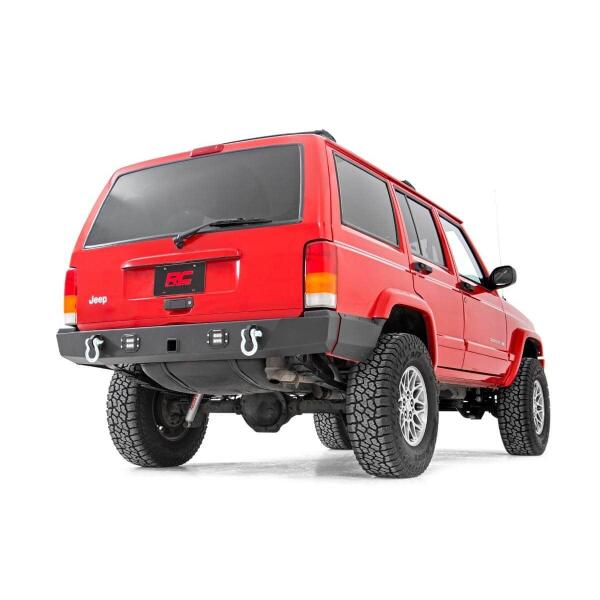 Rough Country Rear Bumper Jeep Cherokee XJ 2WD/4WD 1984-2001 - Image 4