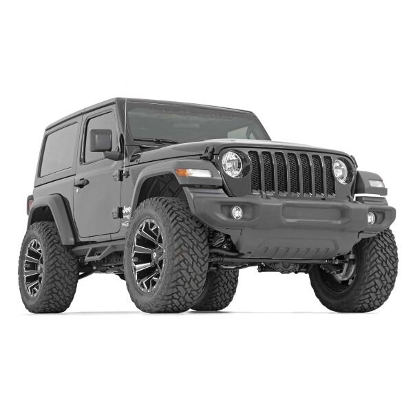 Contoured Drop Steps 2 Door for Jeep Wrangler JL 4WD 2018-2023 - Image 2