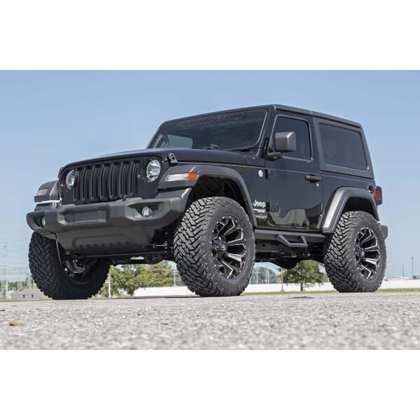 Contoured Drop Steps 2 Door for Jeep Wrangler JL 4WD 2018-2023 - Image 4