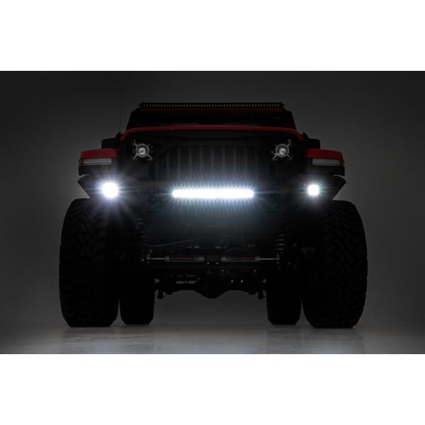 Front Bumper Skid Plate for Jeep Wrangler JK, JL and Gladiator JT 2007-2025 - Image 5