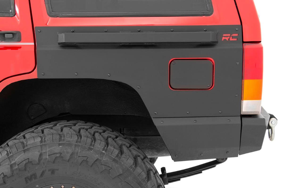Fender and Quarter Panel Armor Rear Combo for Jeep Cherokee XJ 84-96 - Image 2