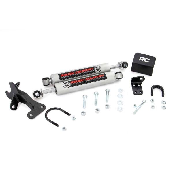 N3 Steering Stabilizer Dual 4 Inch Lift for Jeep Grand Cherokee WJ 1999-2004 - Image 2