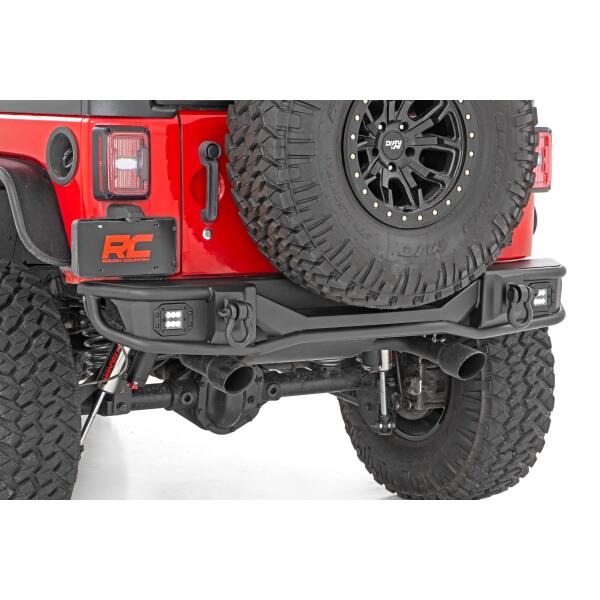 Rough Country Rear Bumper Tubular Jeep Wrangler JK/Wrangler Unlimited 2007-2018 - Image 3