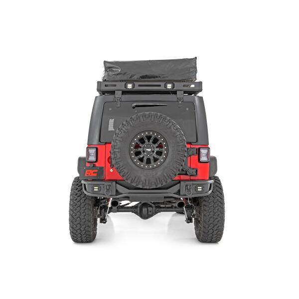 Rough Country Rear Bumper Tubular Jeep Wrangler JK/Wrangler Unlimited 2007-2018 - Image 6