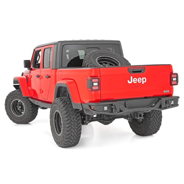 Rough Country Rear Bumper Tubular Jeep Gladiator JT 4WD 2020-2024 - Image 3