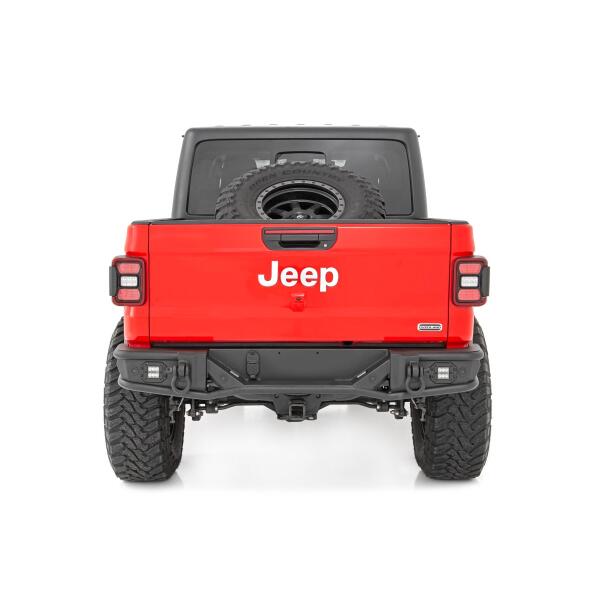 Rough Country Rear Bumper Tubular Jeep Gladiator JT 4WD 2020-2024 - Image 4