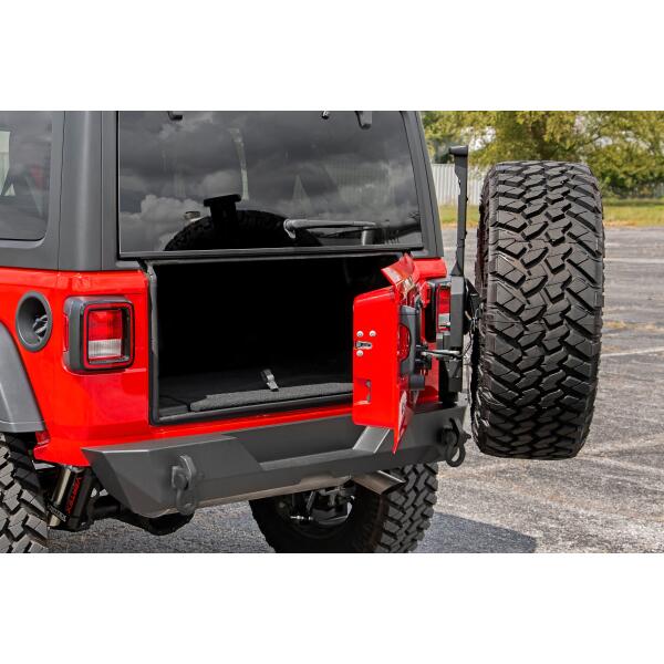 Rough Country Rear Bumper Trail Tire Carrier Jeep Wrangler JL 2018-2024/Wrangler Unlimited 2018-2024 - Image 6