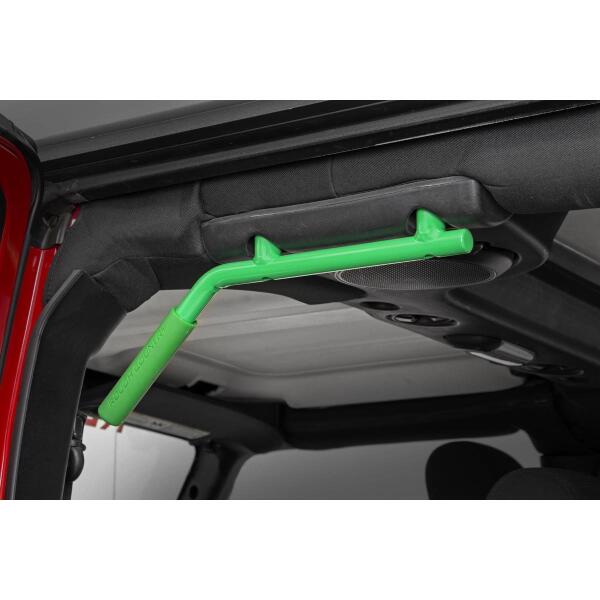 Grab Handles Steel FR and RR Green for Jeep Wrangler JK 2007-2018 - Image 3