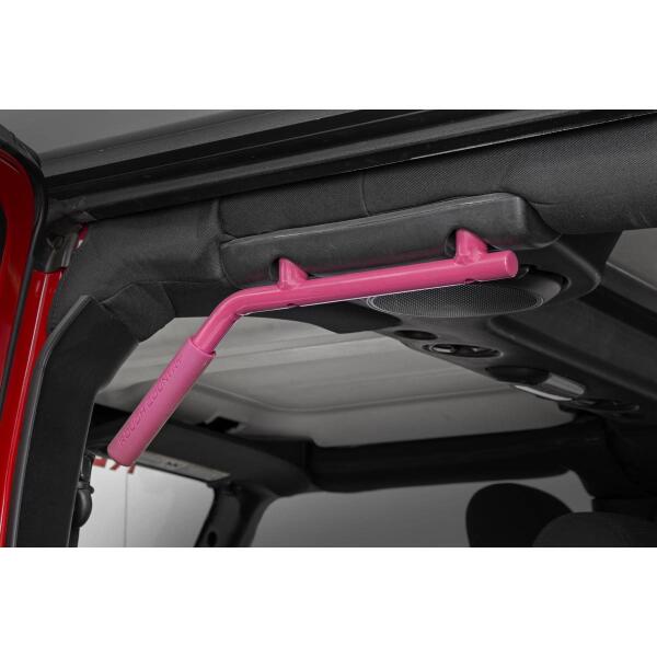 Grab Handles Steel FR and RR Pink for Jeep Wrangler JK 2007-2018 - Image 2