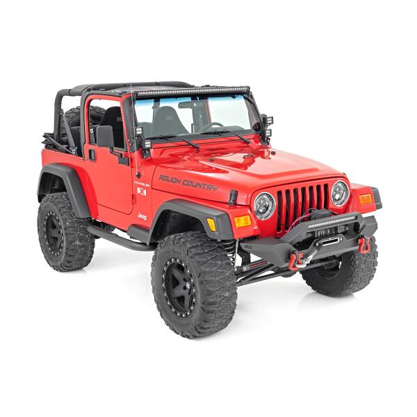 Nerf Bar 3inch tube for Jeep Wrangler TJ 1997-1906, Wrangler YJ 1987-1995 - Image 2
