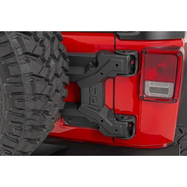 Hinged Spare Tire Carrier Kit for Jeep Wrangler JK 2007-2018 - Image 2