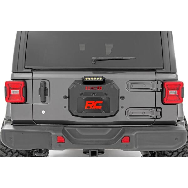 Spare Tire Carrier Delete 8 Inch BLK Ser LED for Jeep Wrangler JL 2018-2024 - Image 3
