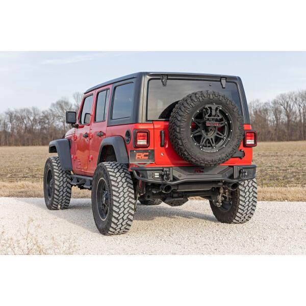 Rough Country Rear Bumper Tubular Jeep Wrangler JL 2018-2024/Wrangler Unlimited 2018-2024 - Image 6