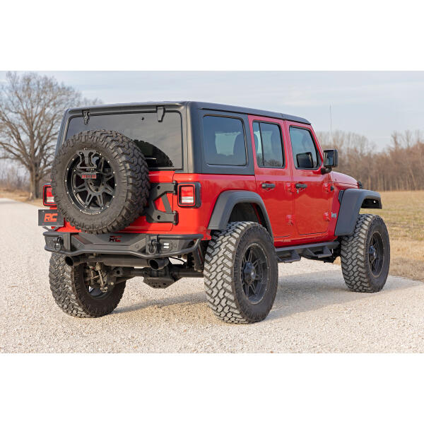 Rough Country Rear Bumper Tubular Jeep Wrangler JL 2018-2024/Wrangler Unlimited 2018-2024 - Image 5