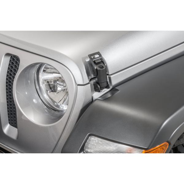 Mechanical Hood Catch Kit for Jeep Wrangler JK 2007-2018