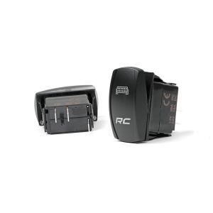 LED Backlit Rocker Switch