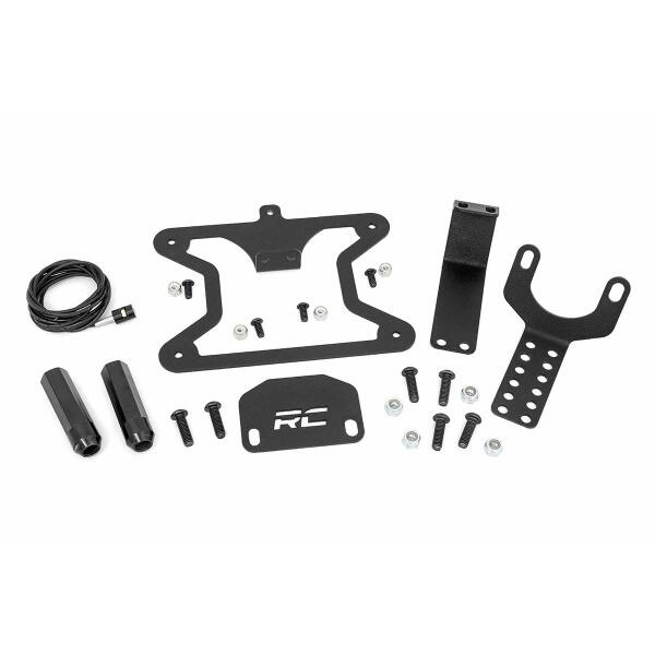 License Plate Relocation Bracket for Jeep Wrangler JL 4WD 2018-2023 - Image 6