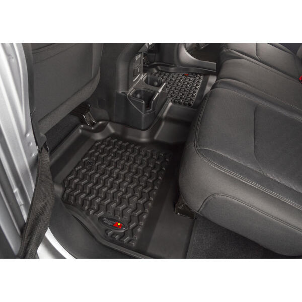 Floor Liners Front and Rear Liners for Jeep Wrangler JL Unlimited 2018-2024 4-Door - Image 4