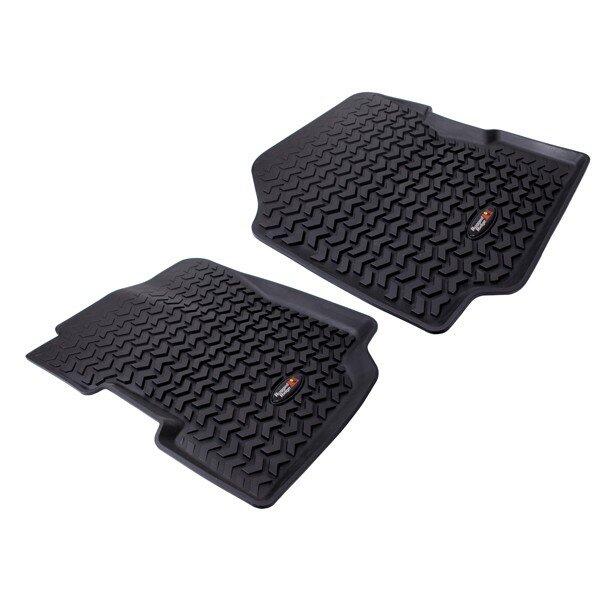 All Terrain Front Floor Liner Pair for Jeep CJ-5, CJ-7, CJ-8 Scrambler and Wrangler YJ 1976-1995 - Image 2