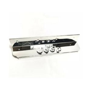 PAIR OF SIDE STEP COVER IN STAINLESS STEEL FOR 1987-1995 JEEP WRANGLER YJ
