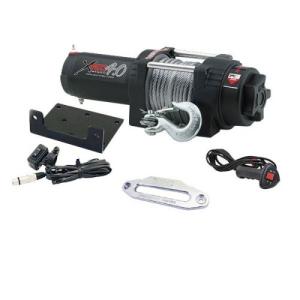 XRC 4.0 Comp Series Winch with Synthetic Rope and Aluminum Fairlead - 4000 lb. Line Rating from Smittybilt