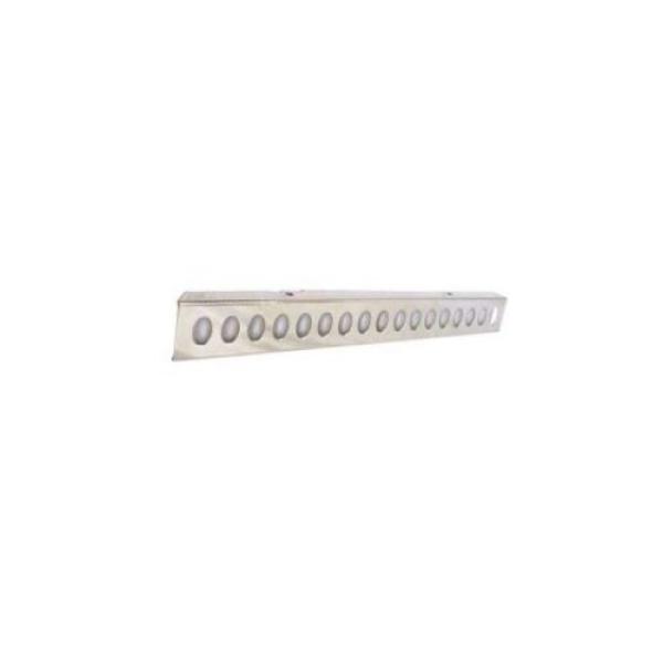 Front Bumper 54" Stainless Steel with Holes 1955-1986 Jeep CJ