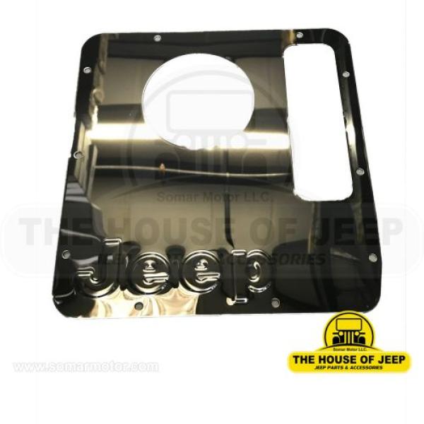 TRANSMISSION T-150 SHIFTER COVER STAINLESS STEEL FOR 1976-1983 JEEP CJ5 w/ T-150
