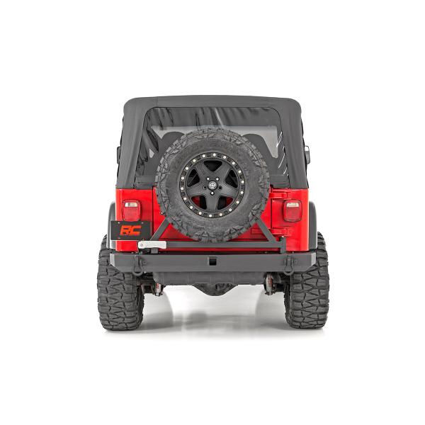REAR BUMPER TJ W/TIRE CARRIER - Image 3