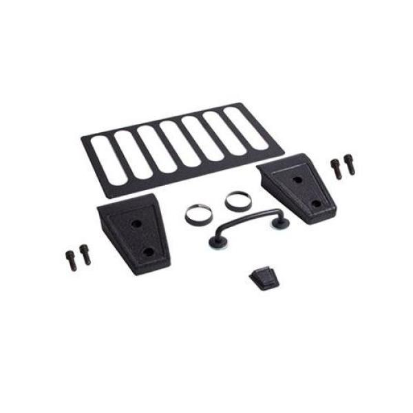 HOOD DRESS UP KIT TEXTURED BLACK 07-12 JEEP WRANGLER JK & UNLIMITED
