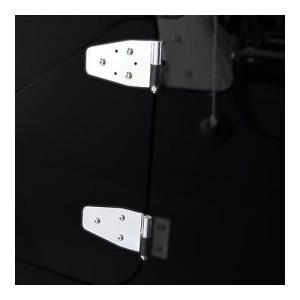 RT OFF-ROAD Stainless Steel Door Hinge Set for 1987-2006 Jeep Wrangler YJ with Half Steel Doors TJ & Unlimited