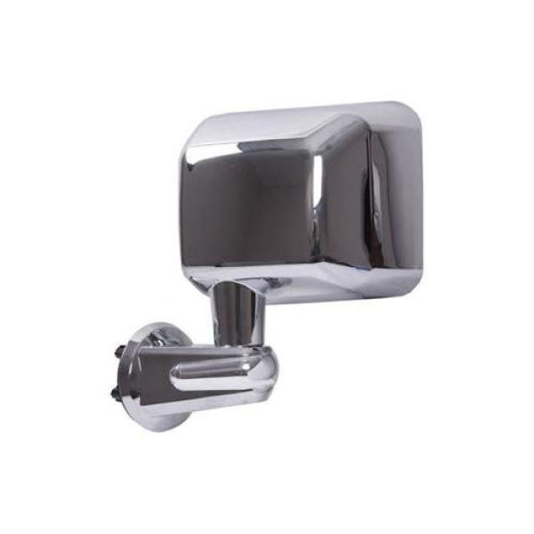 DOOR MIRROR CHROME LEFT 07-16 JEEP WRANGLER JK & UNLIMITED