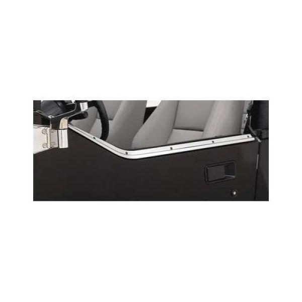 Half Door Channel Stainless Steel for Jeep Wrangler YJ (1987-1995)