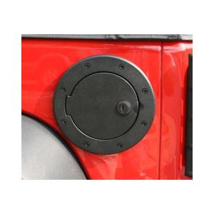 Cover Gas Door BLK Alum Lok for Jeep Wrangler TJ & Unlimited (1997-2006)