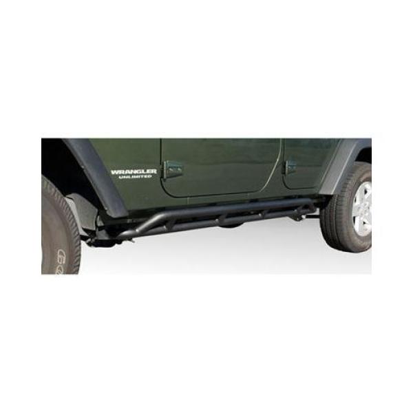 RRC ROCKER GUARDS BLACK 07-16 JEEP WRANGLER UNLIMITED JK
