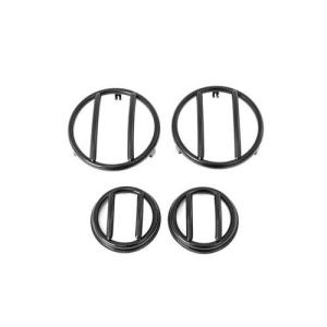 EURO STYLE TURN SIGNAL AND SIDE MARKER GUARD 07-16 JEEP WRANGLER JK